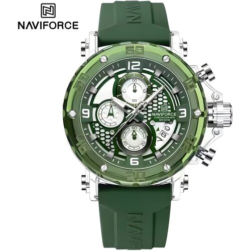 Naviforce Ura MR-38575 - Zelena / Prosojna Cene