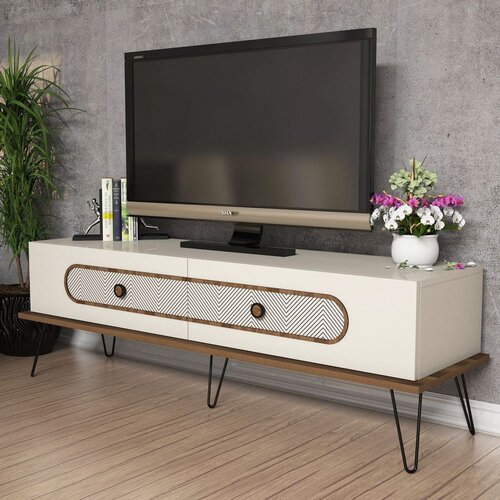 Woody Fashion TV Chest Ecole Cream Cene