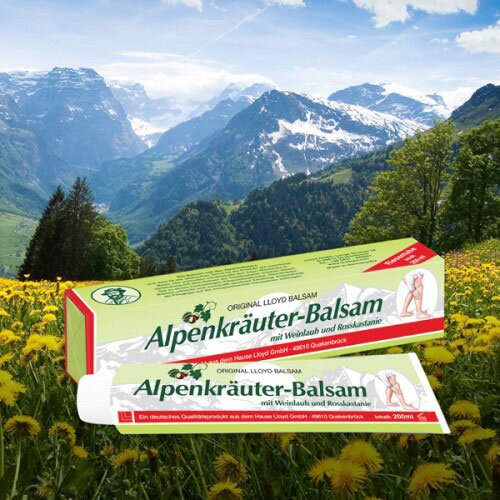 LLoyd GmbH, Nemačka Krema od alpskih trava za vene &ndash; Alpenkrauter 200ml Cene