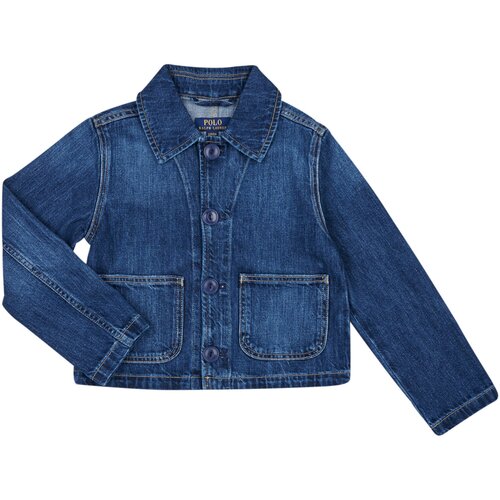 Polo Ralph Lauren Jeans jakne MOMIDNMJCKT-OUTERWEAR-FIELD JACKET Modra Slike