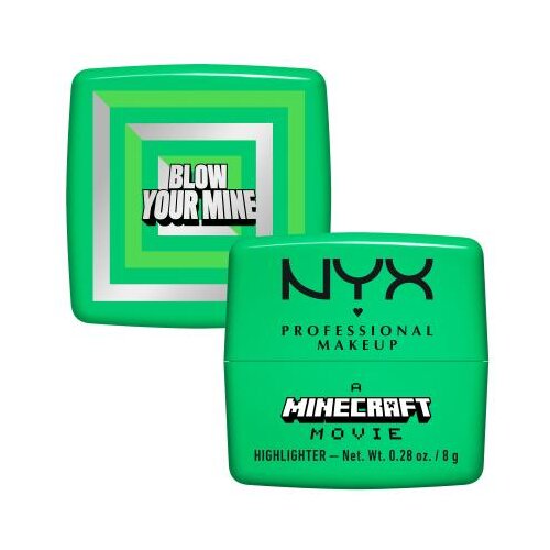 NYX Professional Makeup A Minecraft Movie Highlighter kremni osvetljevalec 8 g odtenek 01 Blow Your Mine Cene