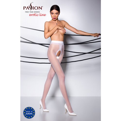 Passion tiopen 007 tights 20 den bianco 1-2 Cene