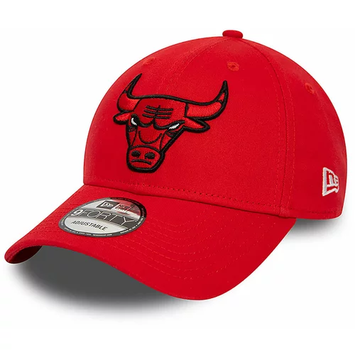 New Era Chicago Bulls NBA Side Patch Red 9FORTY Adjustable Cap