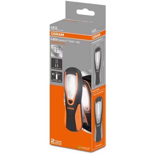 Osram LED baterijska lampa LEDINSPECT TASK 180 ESSENTIAL LED/3W/3xAAA Slike