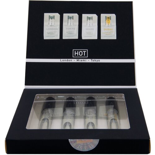 Hot Pheromone Perfume Tester-Box LMTD Men 4x5ml Cene