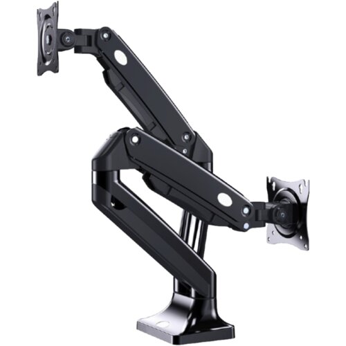  NOSAČ ZA DVA MONITORA GEMBIRD MA-DA2-03, montaža na stol, Full-motion, 17&rdquo;-35&rdquo;, up to 10 kg Cijene
