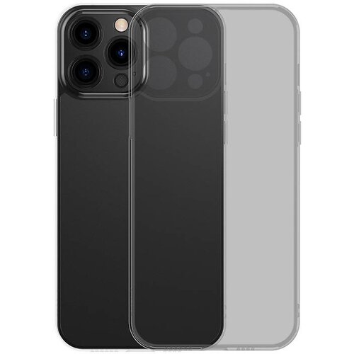 Baseus Ovitek Frosted Glass Case za iPhone 13 PRO (črn) + kaljeno steklo, (20605298) Cene