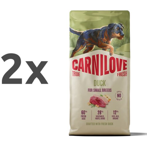 Carnilove Dog True Fresh Adult Mini, briketi - raca 2 x 12 kg Cene