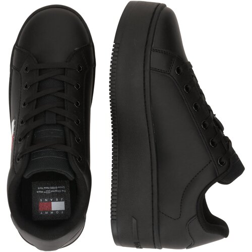 Tommy Jeans Niske tenisice &amp;#039;Essential&amp;#039; mornarsko plava / svijetlo crvena / crna / bijela Slike