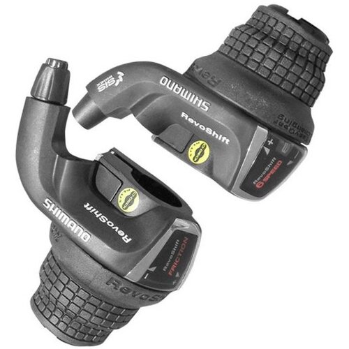Shimano ručice menjača Revoshift 3 FRIC./6 ASLRS35LNBP/ASLRS35R6AP, crne Cene