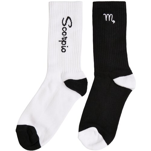 MT Accessoires Zodiac 2-Pack Black/White Scorpion Socks Slike