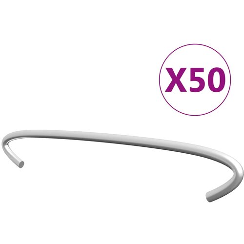 vidaXL Kavlji za gabion 50 kosov pocinkano jeklo 15 cm Cene