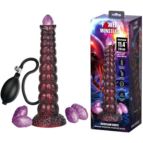  Silikonski dildo sa ejakulacijom Voidclaw Brute Slike