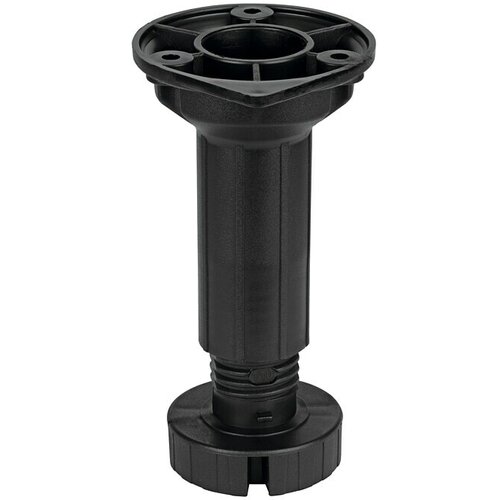 WALTECO Postolje za namještaj (Ø x V: 4,5 x 15 cm, Nosivost: 250 kg, Plastika, Crna) Cene