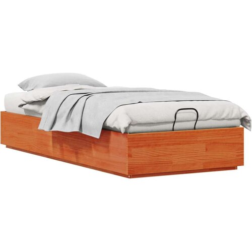  Otoman krevet Vosak Smeđa 80 x 200 cm Masivna borovina - Vosak smeđa 80 x 200 cm Slike