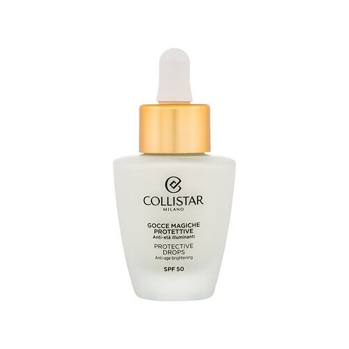 Collistar Smart Sun Protection Protective Drops SPF50 posvjetljujući fluid sa zaštitom od uv zračenja i plave svjetlosti 30 ml Cijene