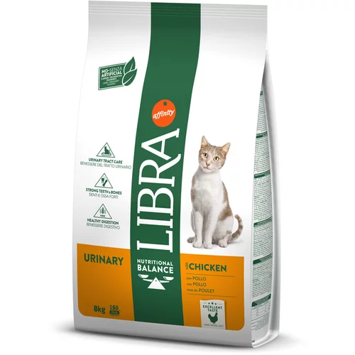 Affinity Libra Libra Cat Adult Urinary piščanec - 8 kg