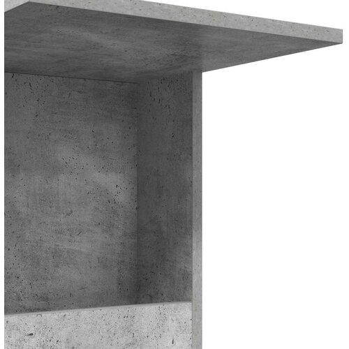  Bocni stol Betonski sivi 40 x 35 x 60 cm Konstruirano drvo Slike