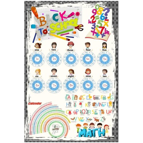  Dečiji tepih Back to school – 120x180cm Cene