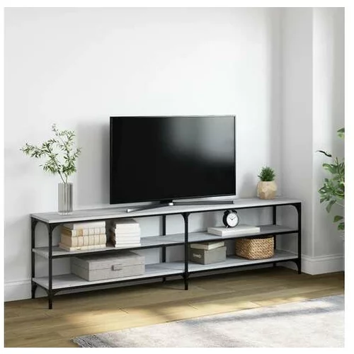 TV omarica siva sonoma 180x30x50 cm inženirski les