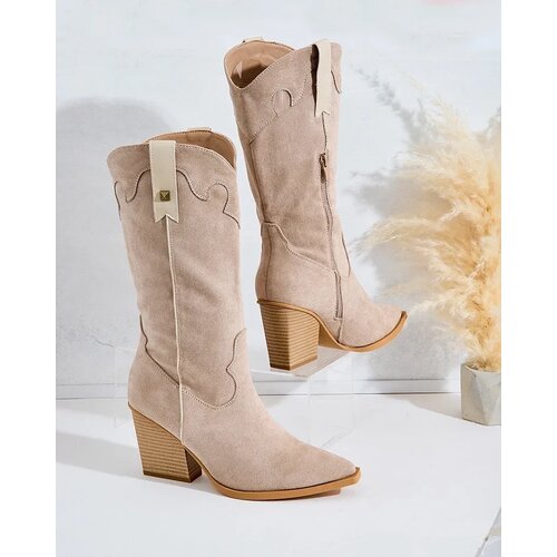 Resti Women's Heeled Cowboy Boots Kowib Cene