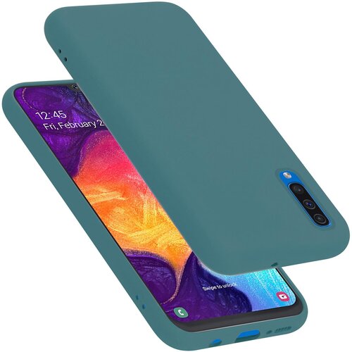 Cadorabo Ohi&amp;scaron;je, združljiv s Samsungom v tekoči zeleni barvi - za&amp;scaron;čitni pokrov iz fleksibilnega silikona TPU, (20589826) Slike