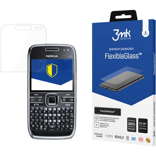 3mk FLEXIBLEGLASS ZA OVITEK IZ KALJENEGA STEKLA ZA NOKIA E72, (22000671) Cene