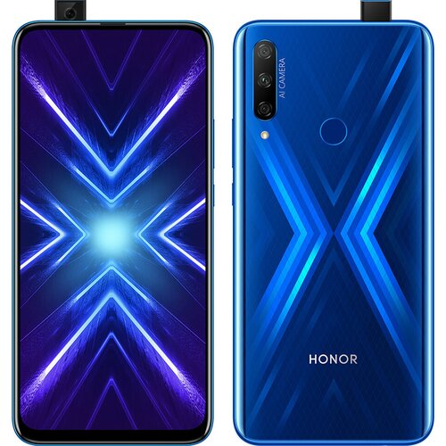 Huawei Obnovljeno - znaki rabe - Honor 9X moder 128 GB 4 GB ram dual sim - vidne oznake uporabe obnovljeno, (21561538) Slike