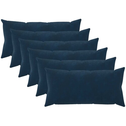  Presvlaka za jastuk 6 pcs HEERLEN Plava 40 x 80 cm Slike