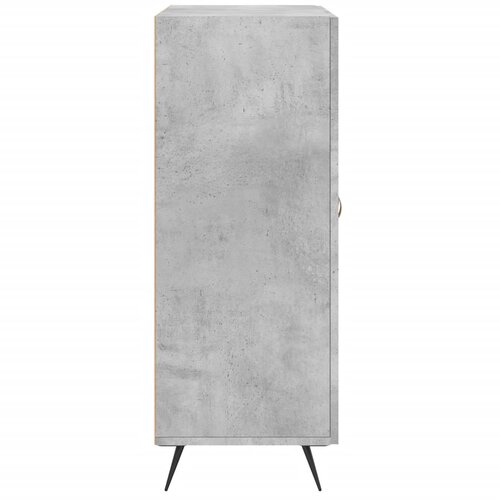  Komoda siva boja betona 69,5x34x90 cm od konstruiranog drva Slike