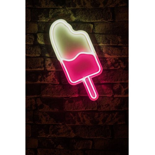 Wallity Zidna LED dekoracija Ice Cream, IP67, 375 cm 12V, 400 lm, Roze Slike