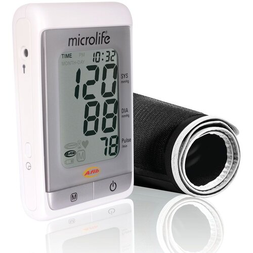 Microlife Merač krvnog pritiska BP A200 + Adapter i USB kabl, Beli Slike