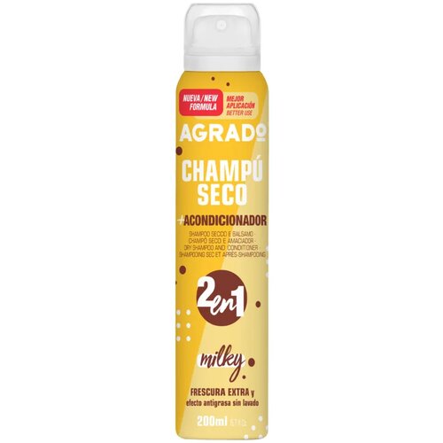 AGRADO Šampon u spreju 2u1 za suvo pranje kose Milky, 200 ml Cene