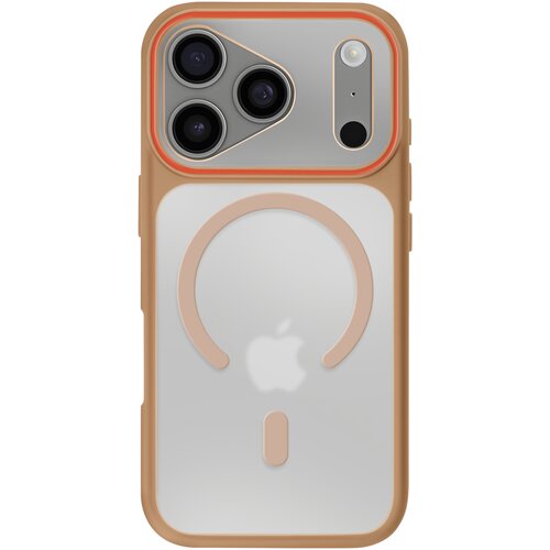 Avizar MagSafe ovitek za iPhone 17 Pro Max, dvomaterialna za&scaron;čita, trda hrbtna stran, Rjava, (5000189128) Cene