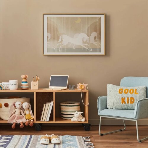  Plakat - Galloping Horses 90x60 Zlatni okvir s margom Slike