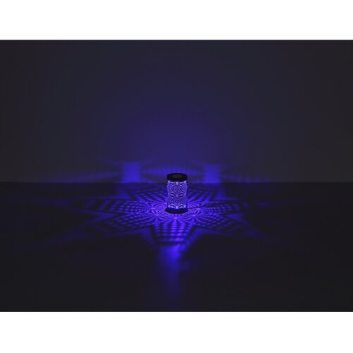 Globo 21018G - LED RGB dodirna stona lampa AMIYAH LED/1W/5V 500 mAh siva Slike