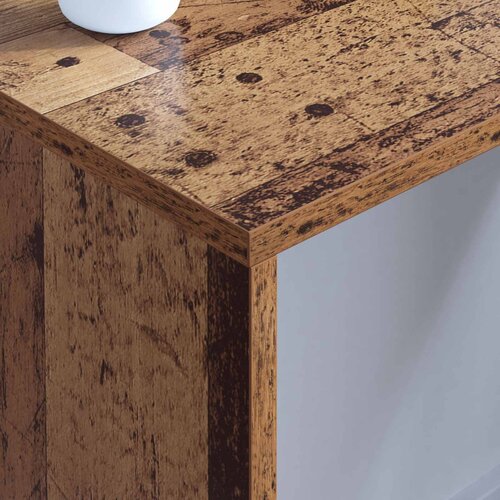  Stol za zid Zidne Staro drvo 80 x 45 x 30 cm Konstruirano drvo Slike