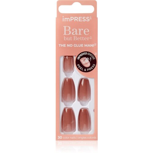 Kiss imPRESS Bare but Better umetni nohti Flare 30 kos Cene