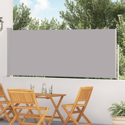  Uvlačiva bočna tenda za terasu 120 x 500 cm siva Cijene