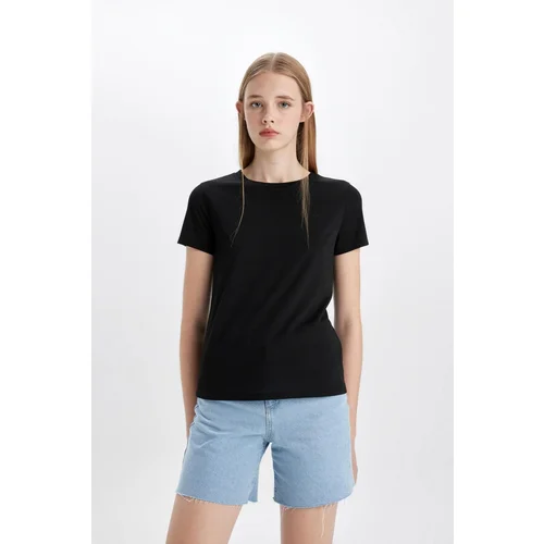 Defacto Regular Fit Crew Neck Short Sleeve T-Shirt