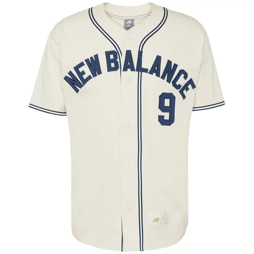 New Balance Košulja 'Sportswear Greatest Hits' bež / mornarsko plava