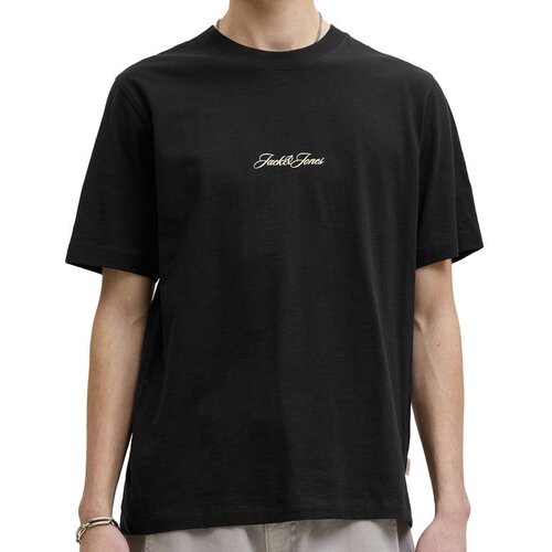 Jack &amp;amp; Jones Mu&amp;scaron;ka majica Jorcassis Aop Element Tee Ss Cn, Crni Slike