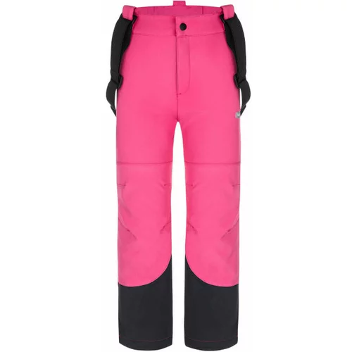 LOAP LOCON Dječje softshell hlače, ružičasta, veličina