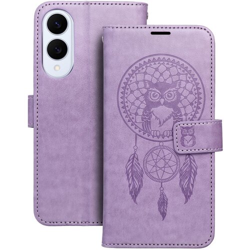  Futrola flip MEZZO BOOK za SAMSUNG S25 Edge dreamcatcher ljubicasta Slike