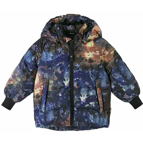 Reima Otroška zimska jakna Moomin Lykta črna barva
