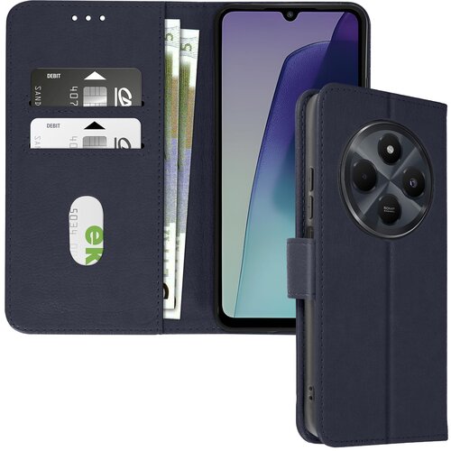 AVIZAR Ohišje za Xiaomi Redmi 14C Clapet Wallet in Video Holder, Modra noč, (5000014497) Cene
