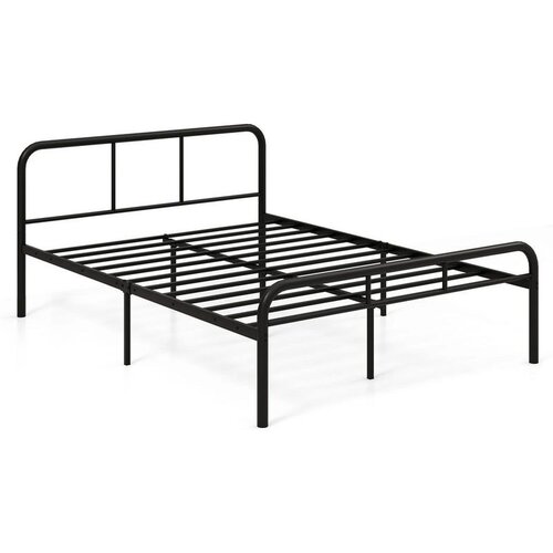  Domaro Metalni krevet 140x190cm sa uzglavljem Slike
