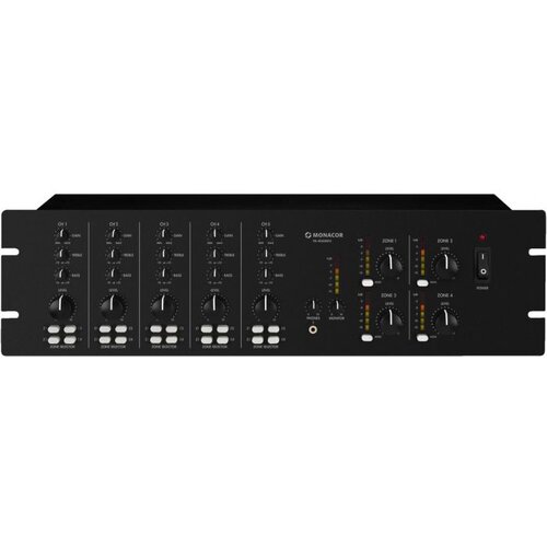 Monacor PA-4040MPX Instalacijska mešalna miza, 4 zone - - Audio-Kondric Cene