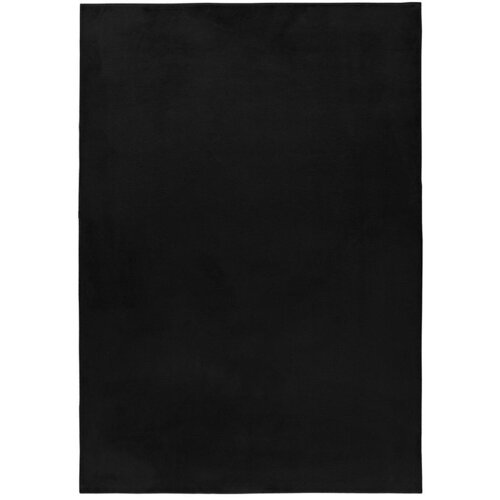 XXXL Preproga Z Visokim Florom Pouffy, Črna, 120x170cm Slike