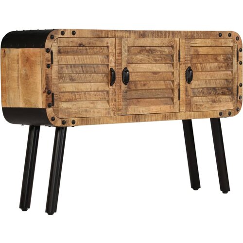 VidaXL Komoda iz trdnega mangovega lesa 120x30x76 cm Slike